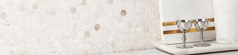 Buy Moon Sliced Mosaic Tiles Online | Pebble Tile Shop