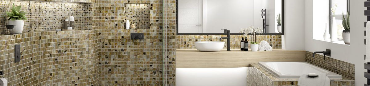 Sliced Stone Mosaic Tiles