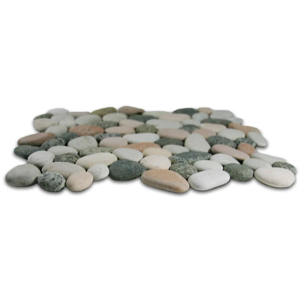 Mixed Island Pebble Tile - Pebble Tile Shop