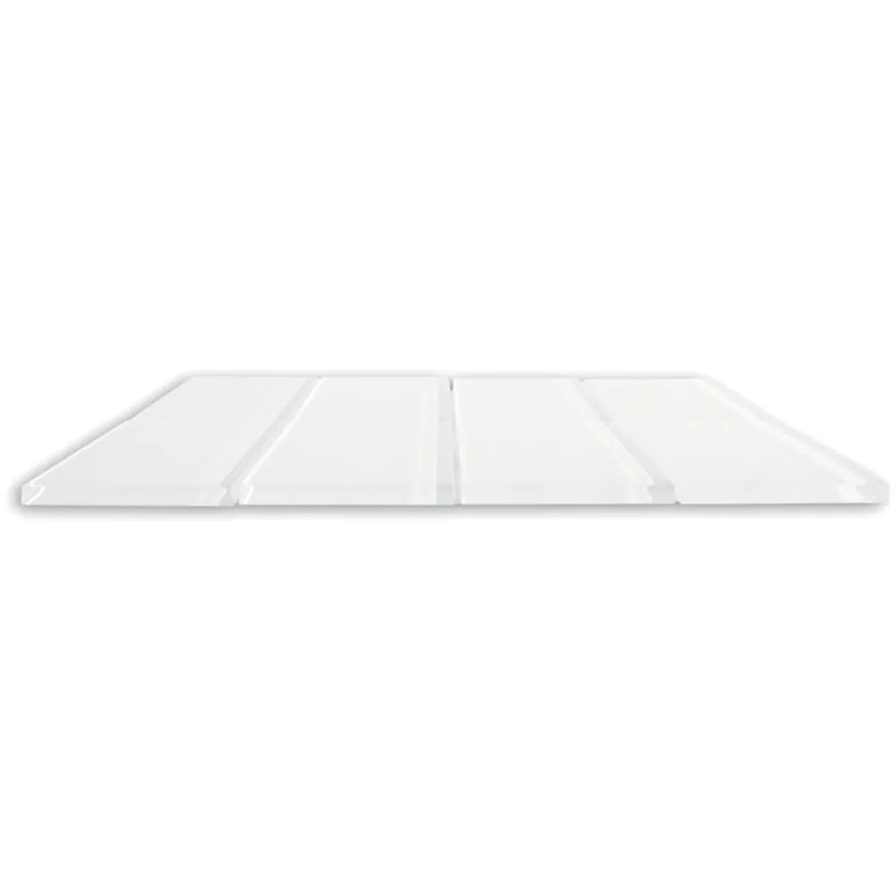 White Glass Subway Tile - Pebble Tile Shop