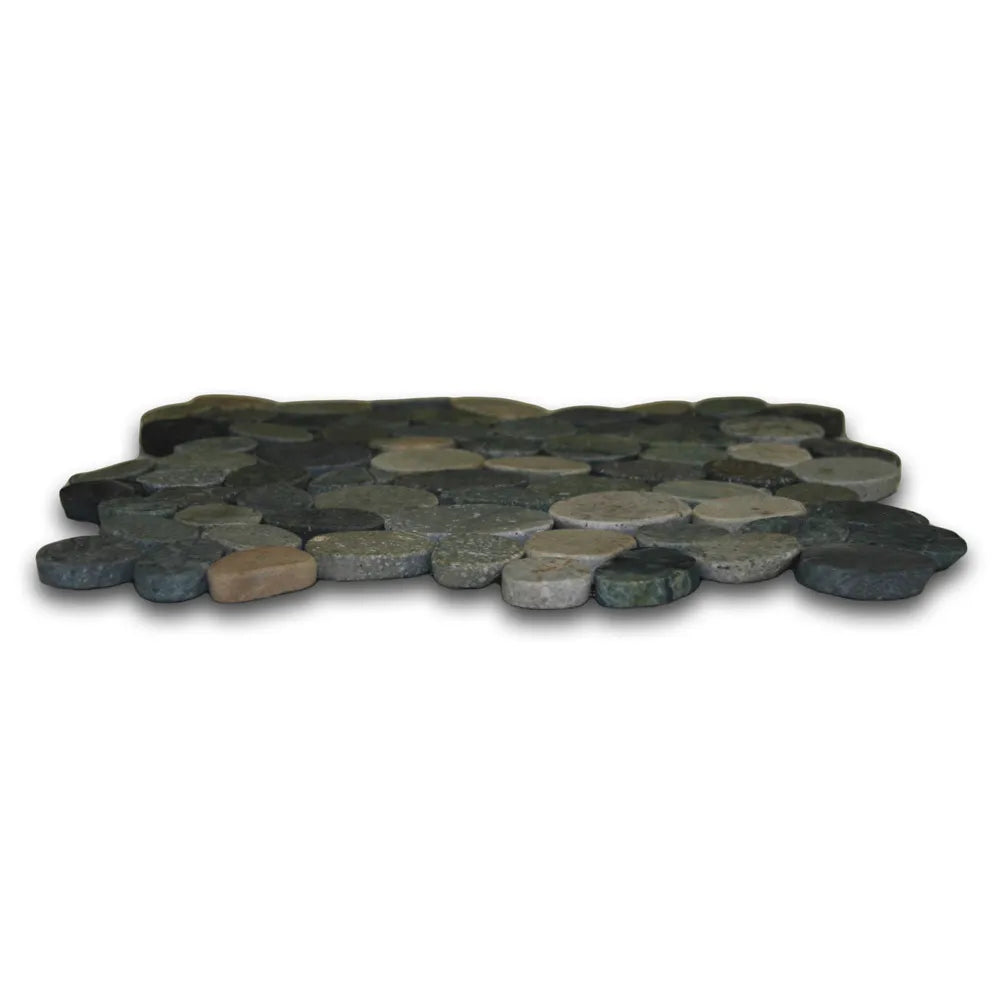 Sliced Bali Ocean Pebble Tile - Pebble Tile Shop