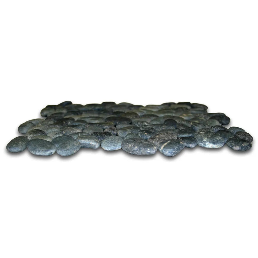 Charcoal Black Pebble Tile - Pebble Tile Shop