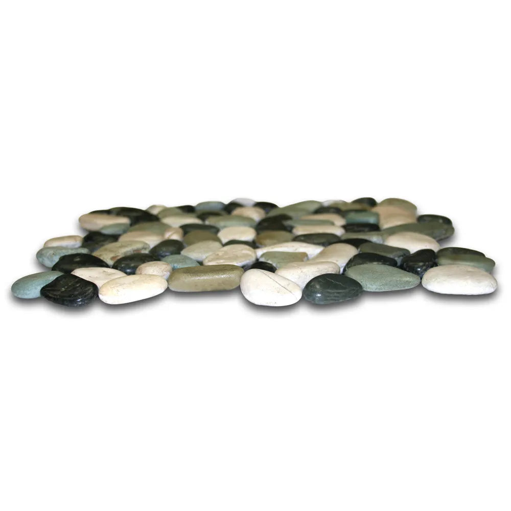 Glazed Bali Turtle Pebble Tile - Pebble Tile Shop