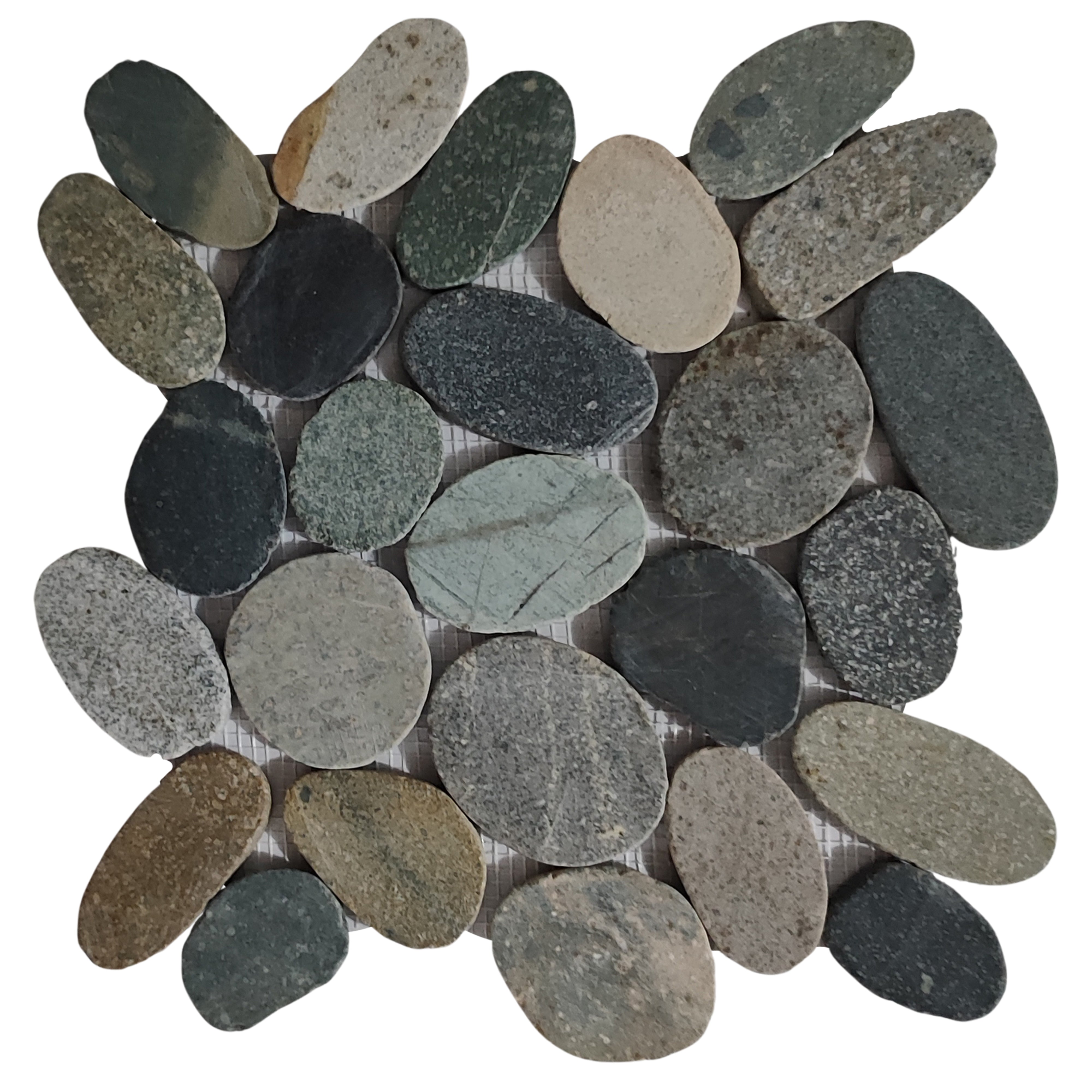 Bali Ocean Xl Sliced Pebble Tiles Pebble Tile Shop