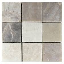 Mix Quartz Subway 2x6 Marble Mosaic Tile - Pebble Tile Shop