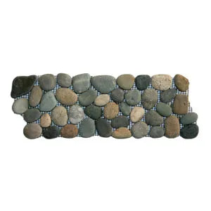 Bali Ocean Pebble Tile Border - Pebble Tile Shop