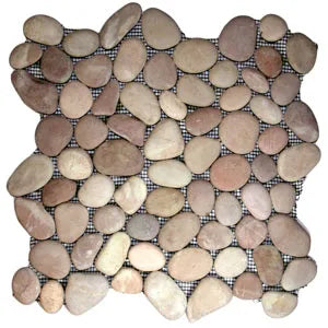 Berry Pebble Tile - Pebble Tile Shop