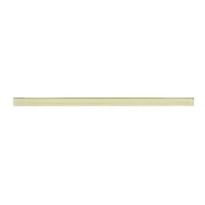 Cream Glass Pencil Liner - Pebble Tile Shop