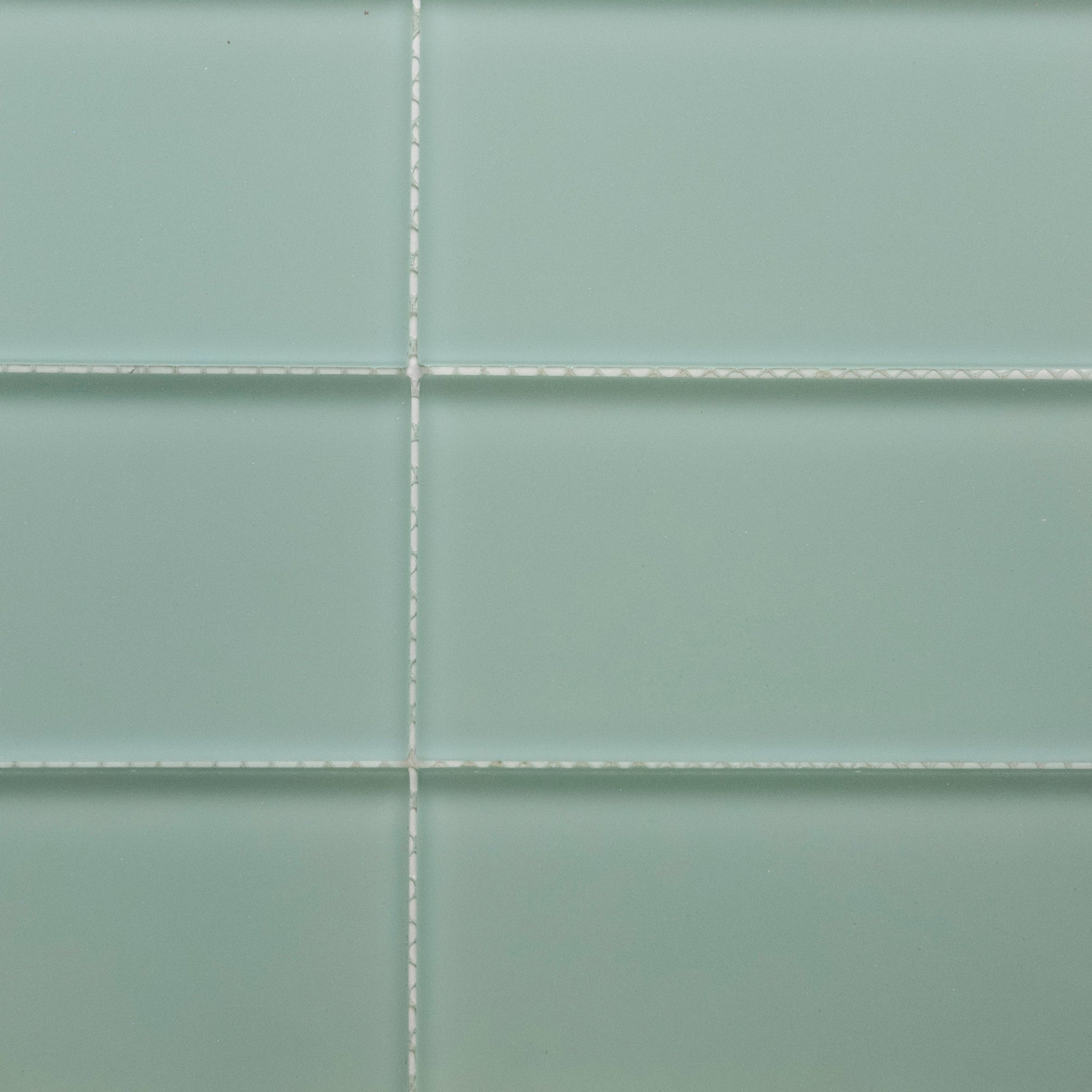 Frosted Sage Green Glass Subway Tile - Pebble Tile Shop