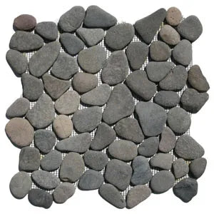 Island Grey Pebble TIle - Pebble Tile Shop