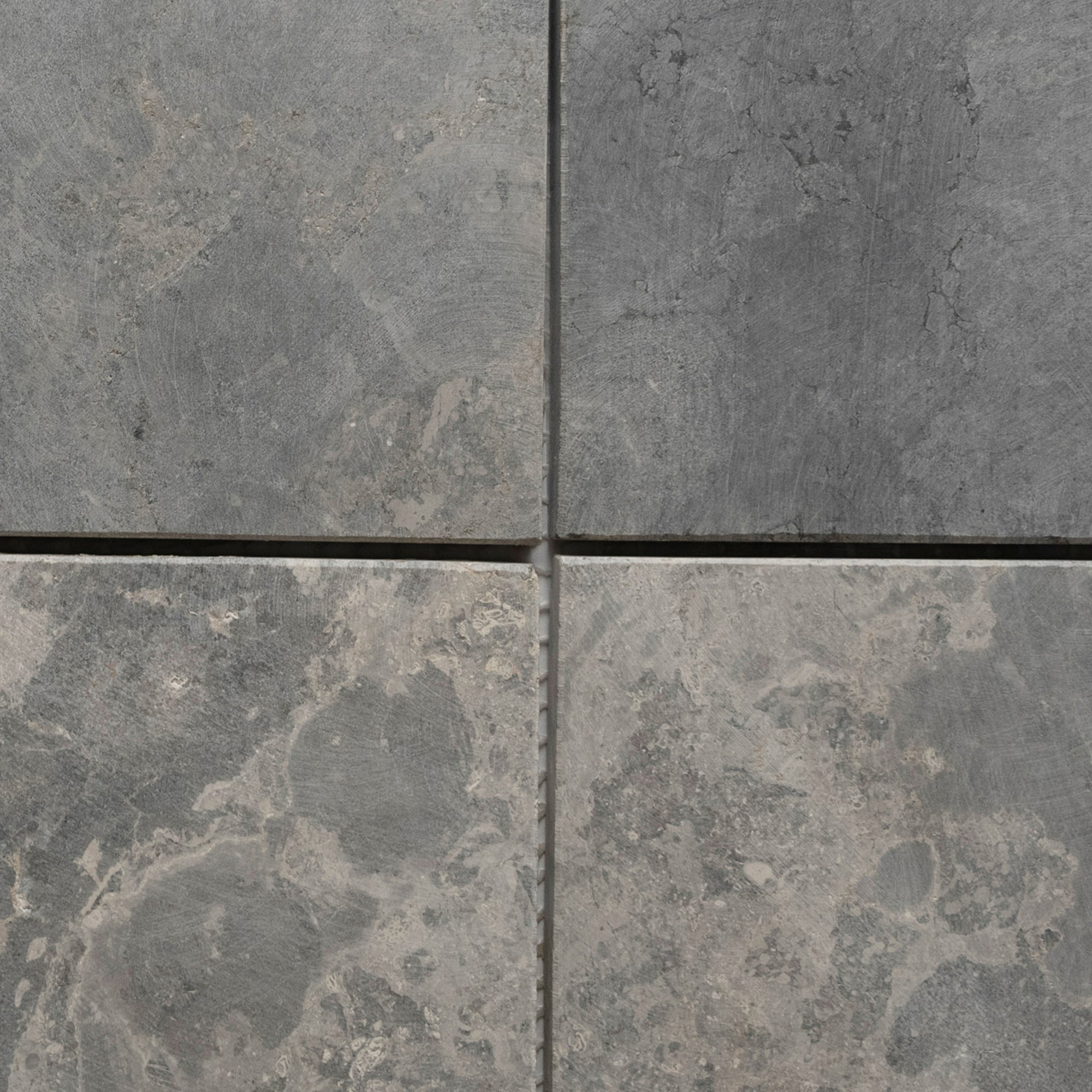 Light Grey 4x4 Stone Mosaic Tile - Pebble Tile Shop