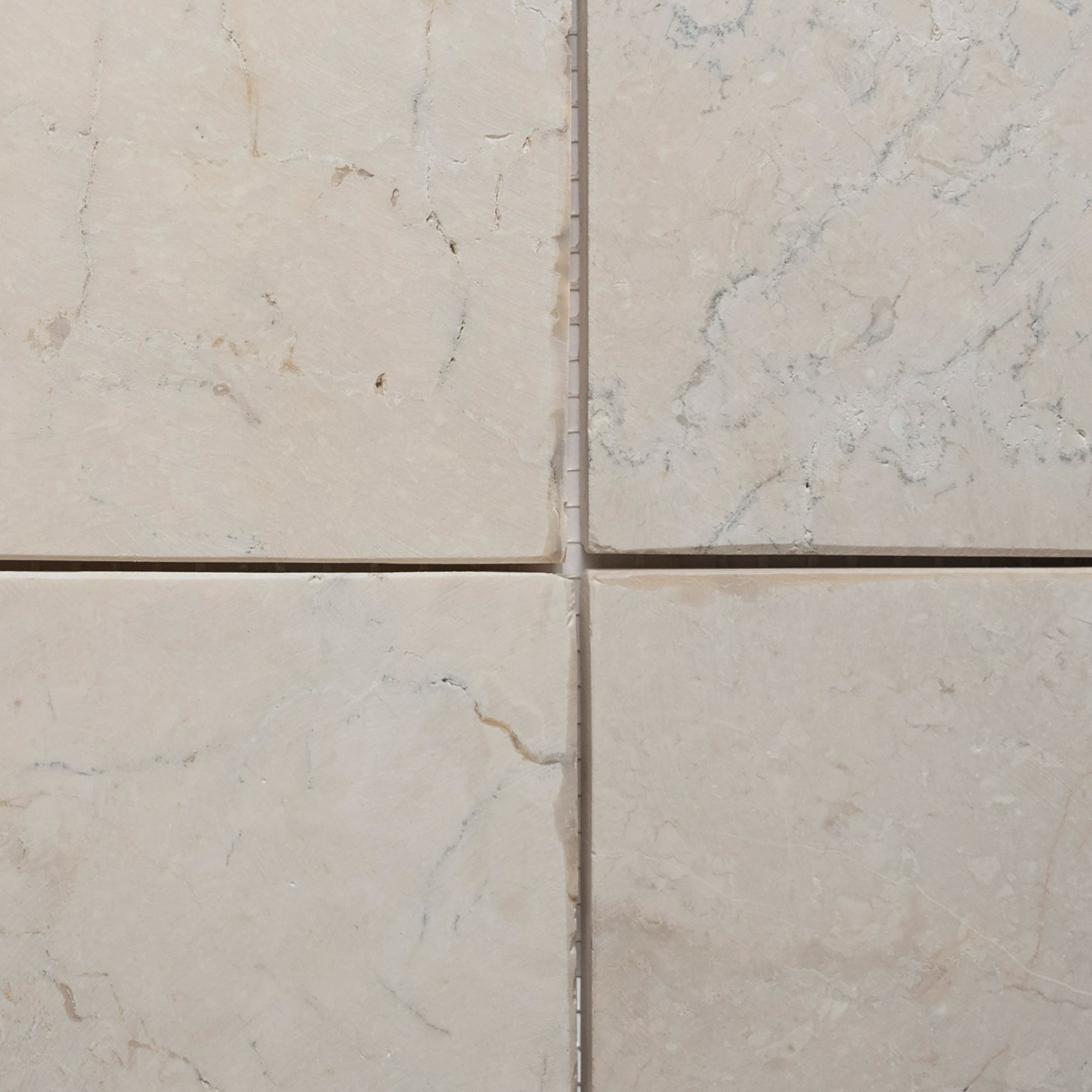 Cream 4x4 Stone Mosaic Tile - Pebble Tile Shop