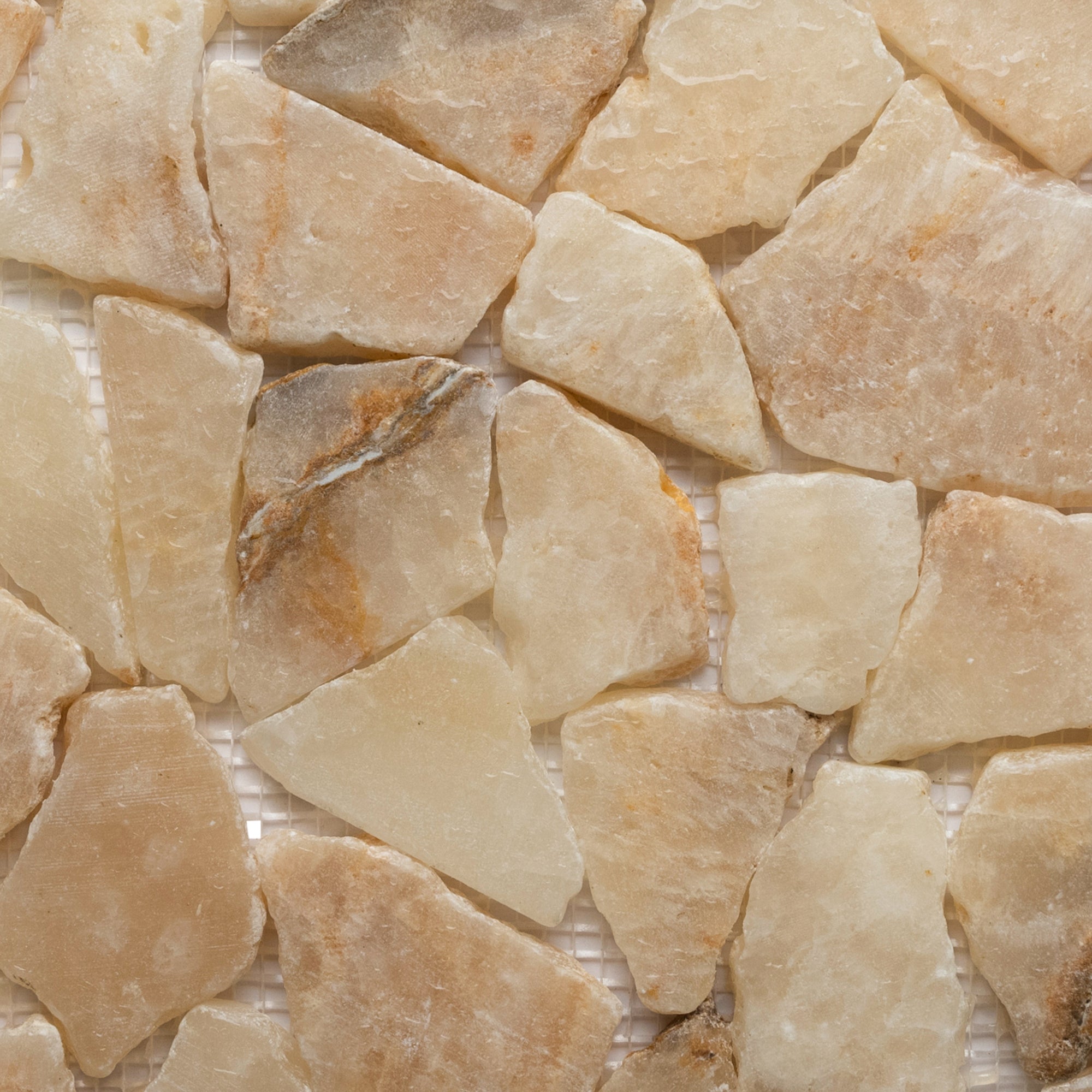 Glazed Mixed Quartz Mosaic Tile - Pebble Tile Shop