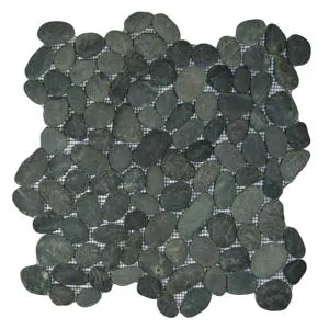 Charcoal Black Pebble Tile - Pebble Tile Shop