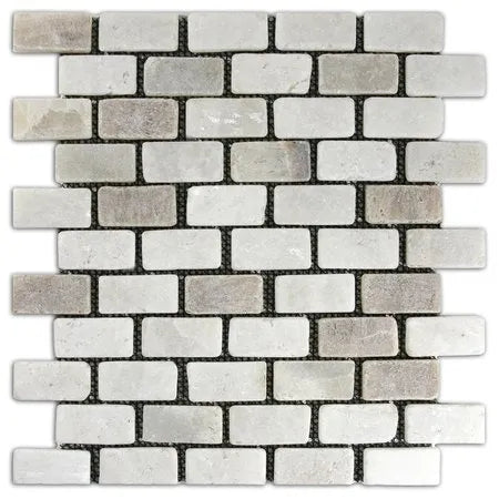 Mixed Quartz Mini Stone Subway Tile - Pebble Tile Shop