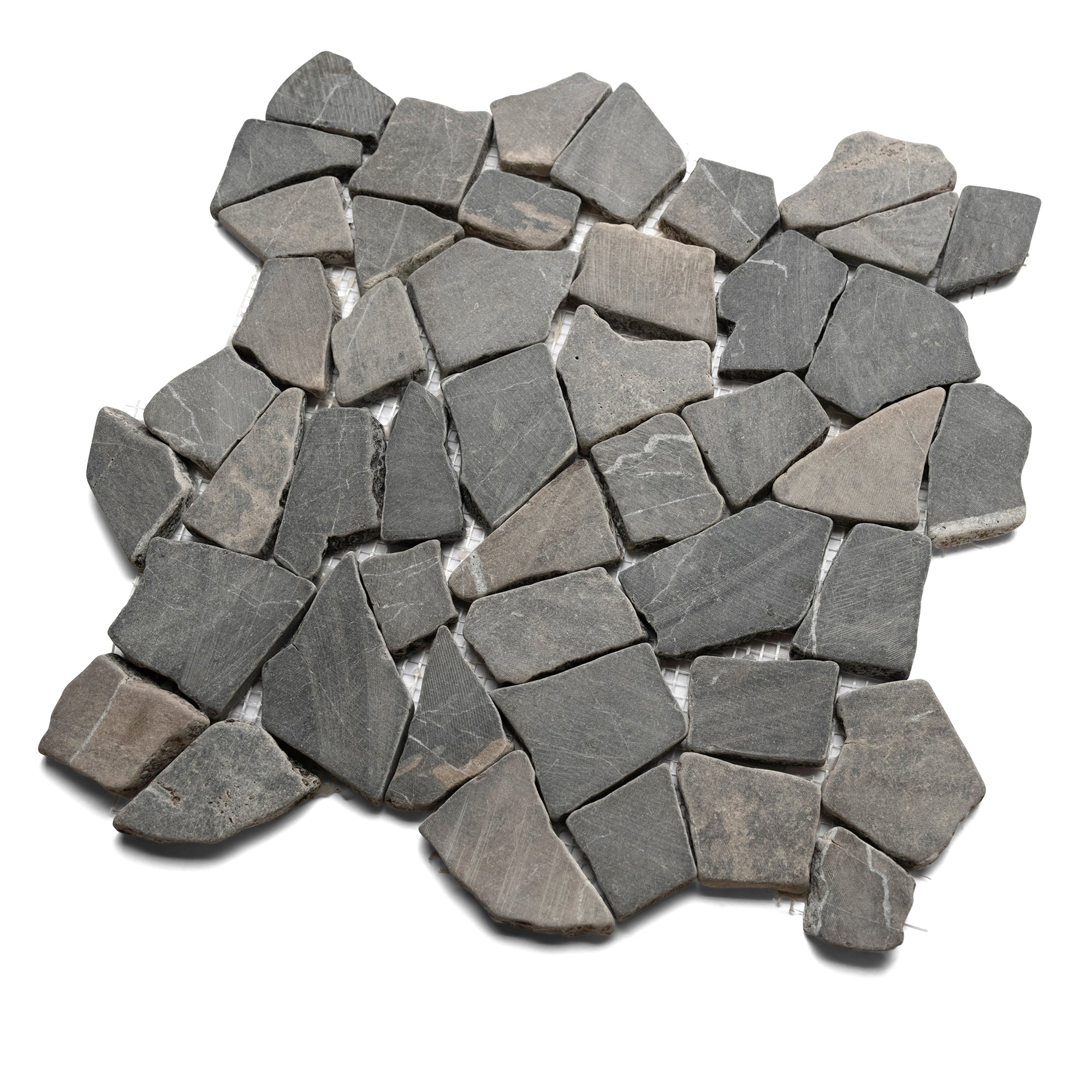 Grey Mosaic Tile - Pebble Tile Shop