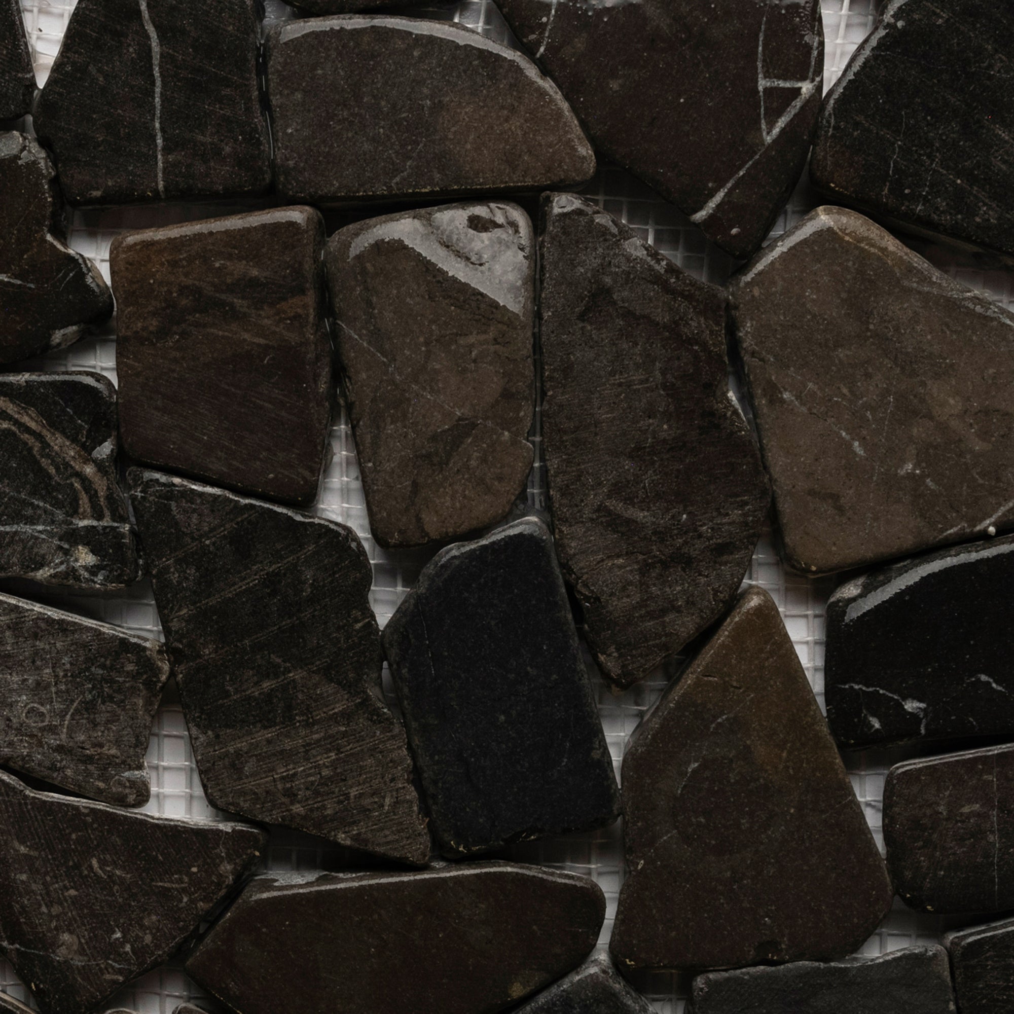 Grey Mosaic Tile - Pebble Tile Shop