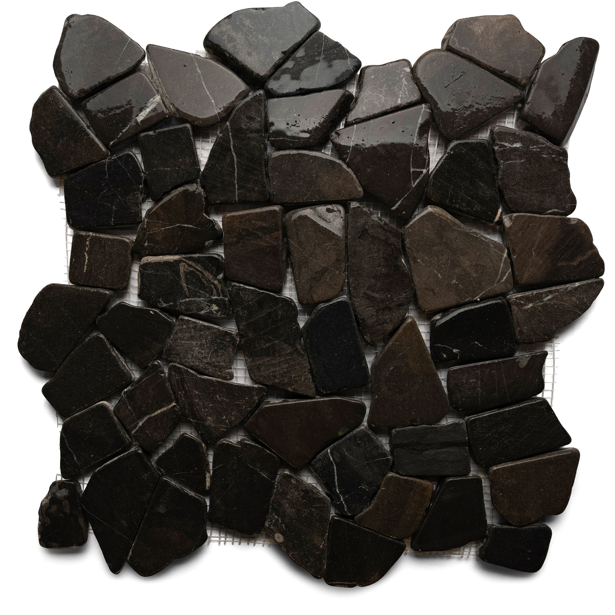 Grey Mosaic Tile - Pebble Tile Shop