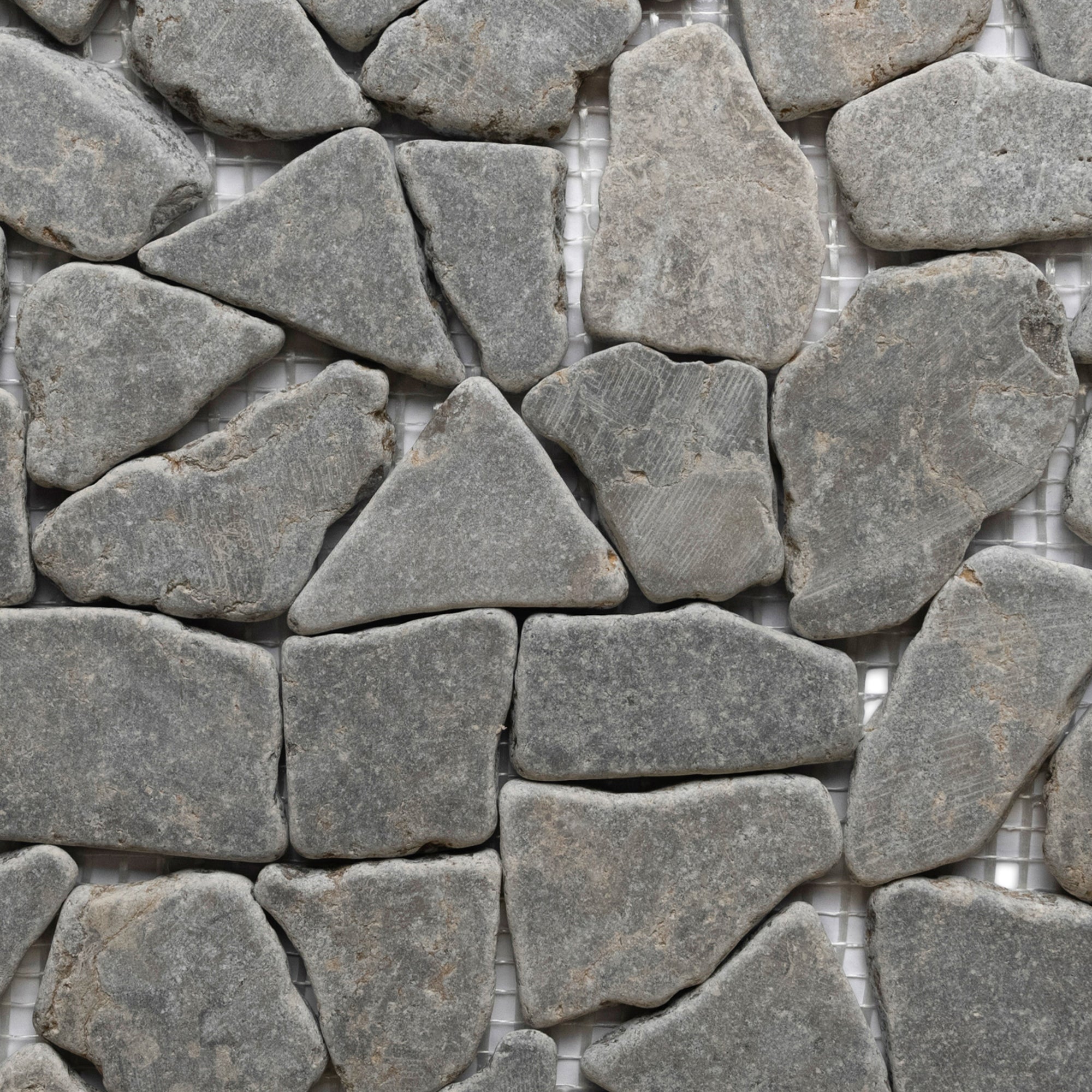 Stone Grey Mosaic Tile - Pebble Tile Shop