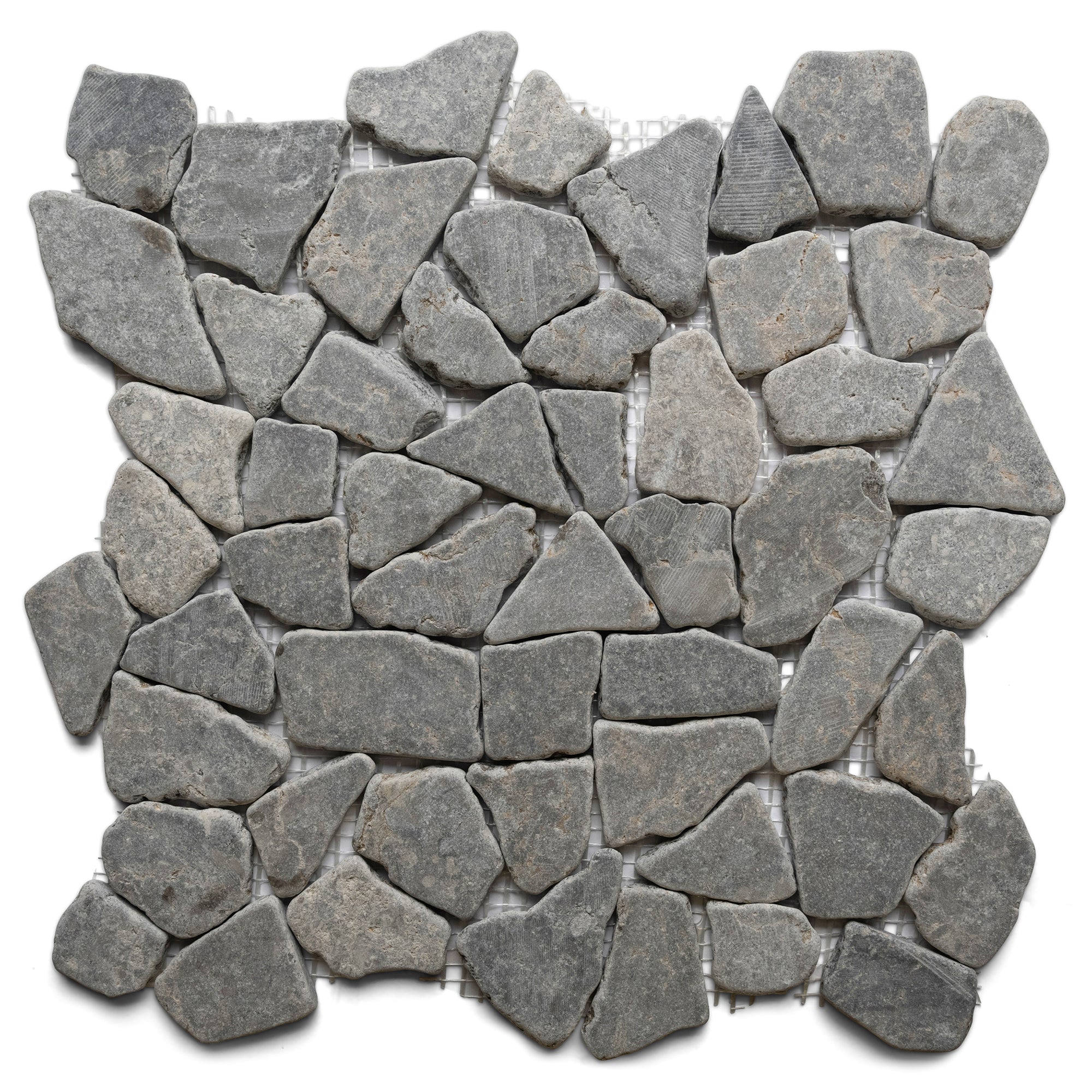 Stone Grey Mosaic Tile - Pebble Tile Shop