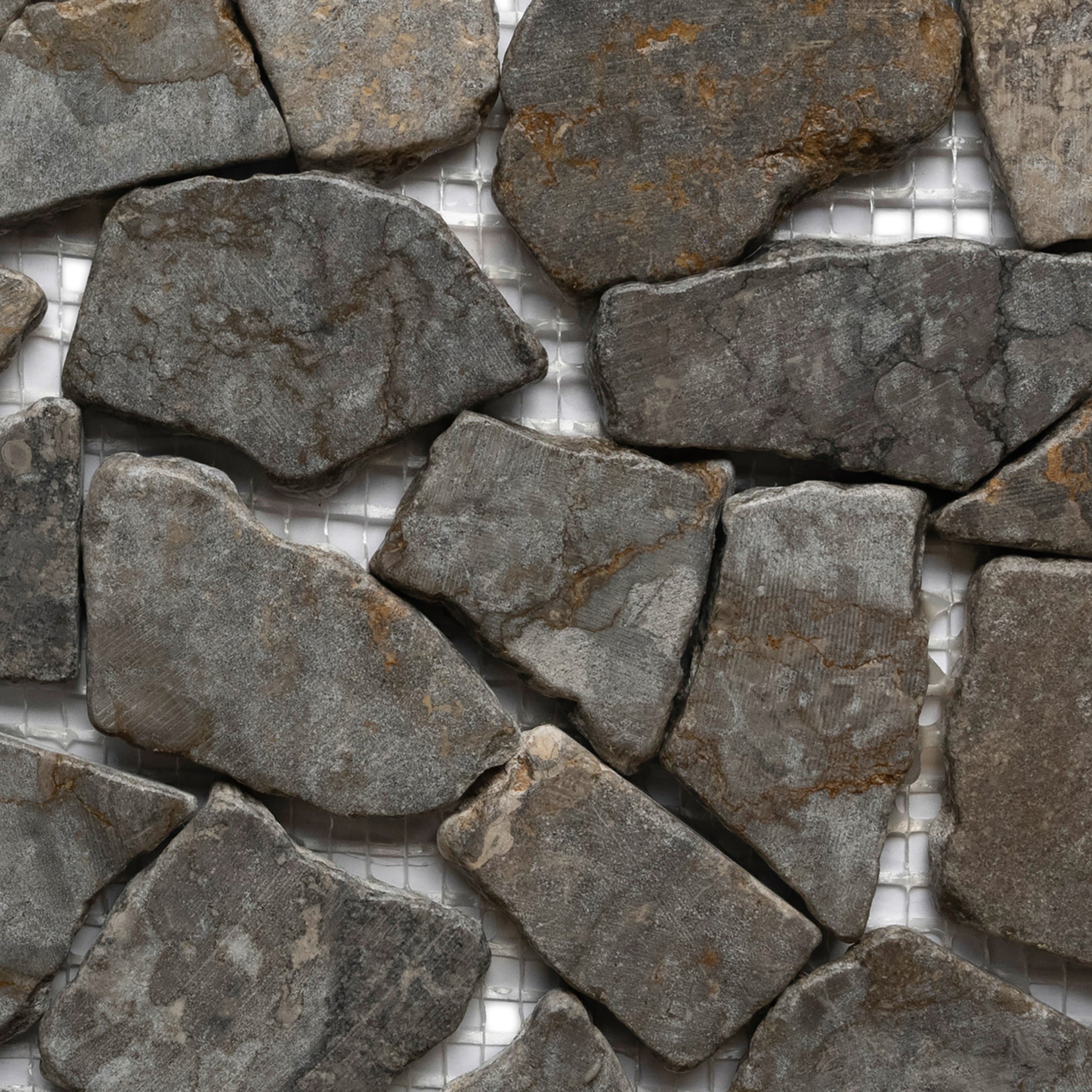 Stone Grey Mosaic Tile - Pebble Tile Shop