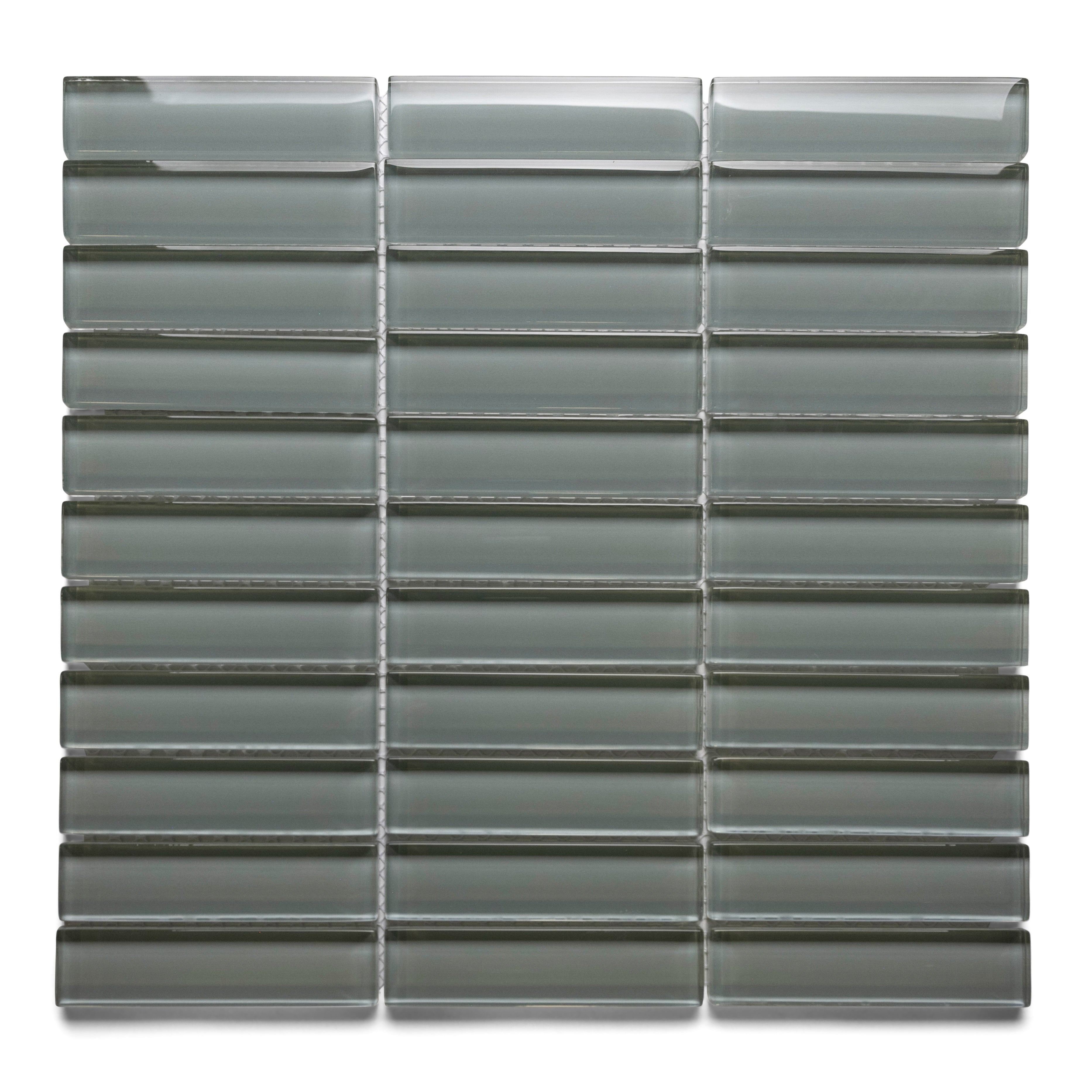 Ocean Glass 1x4 Subway Tile - Pebble Tile Shop