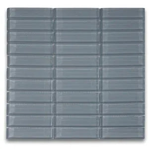 Ocean Glass 1x4 Subway Tile - Pebble Tile Shop