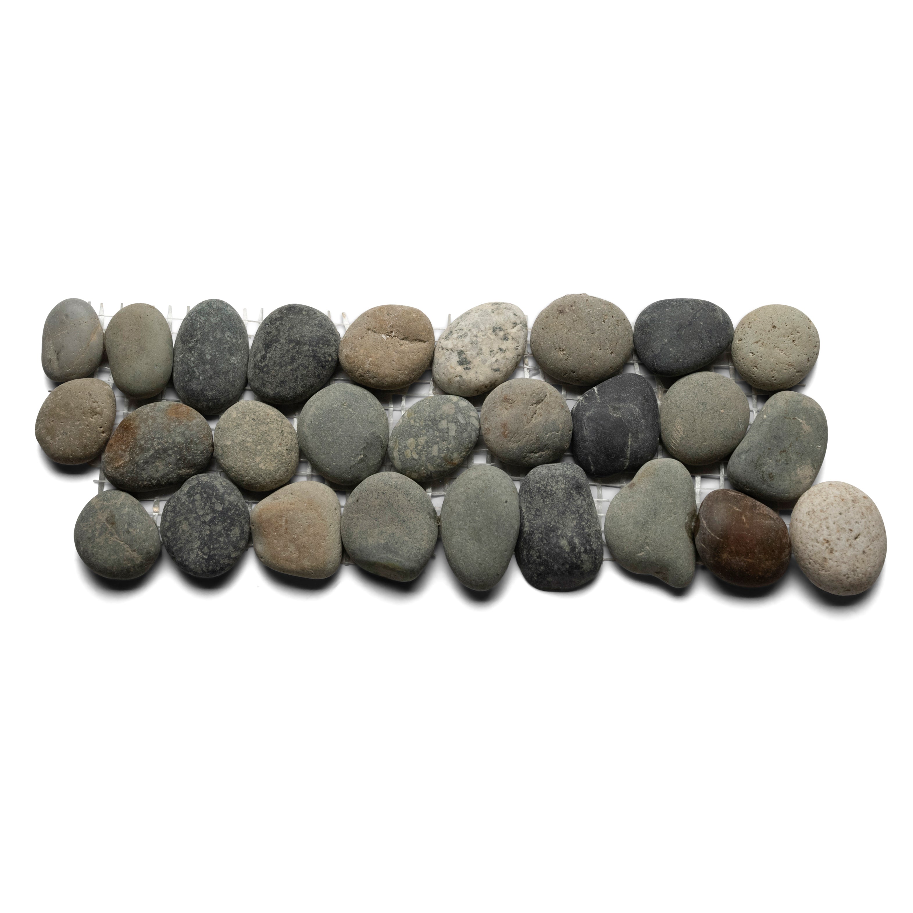 Bali Ocean Pebble Tile Border - Pebble Tile Shop