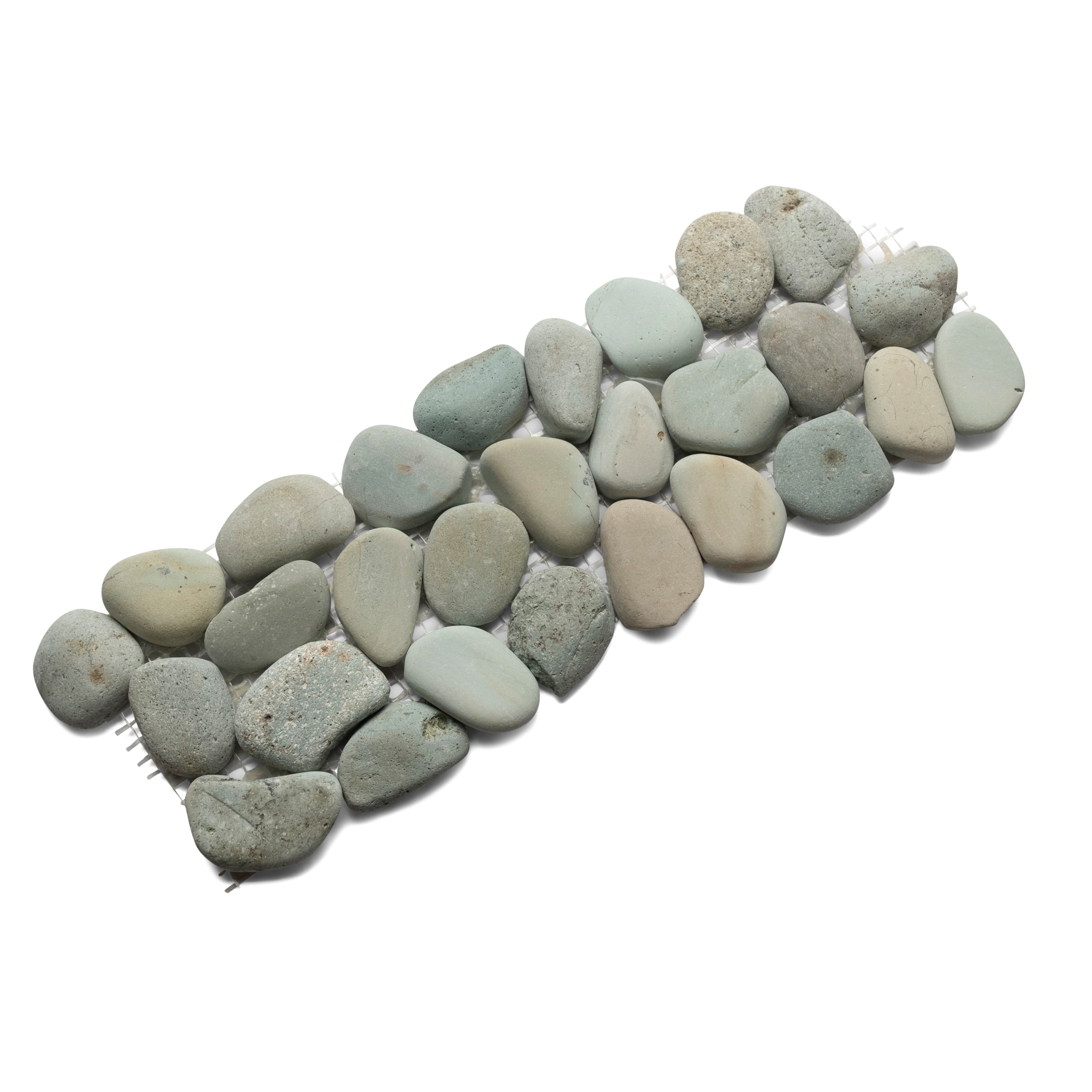 Sea Green Pebble Tile Border - Pebble Tile Shop