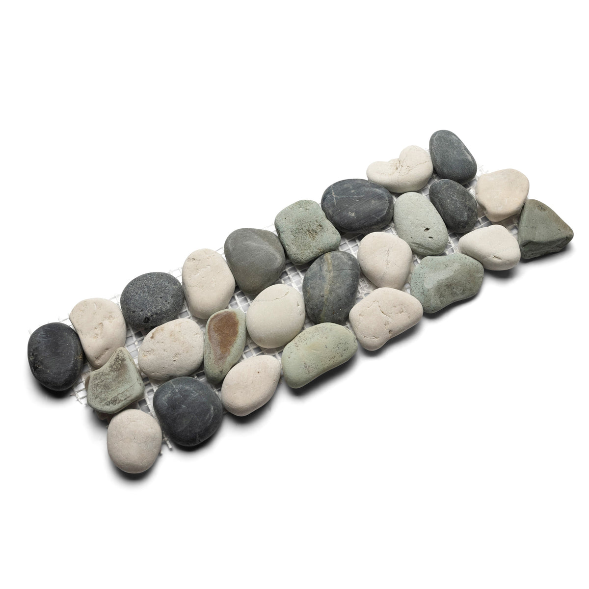 Subangular Pebble Shop Pebble Tile Borders | Pebble Border Tiles Online