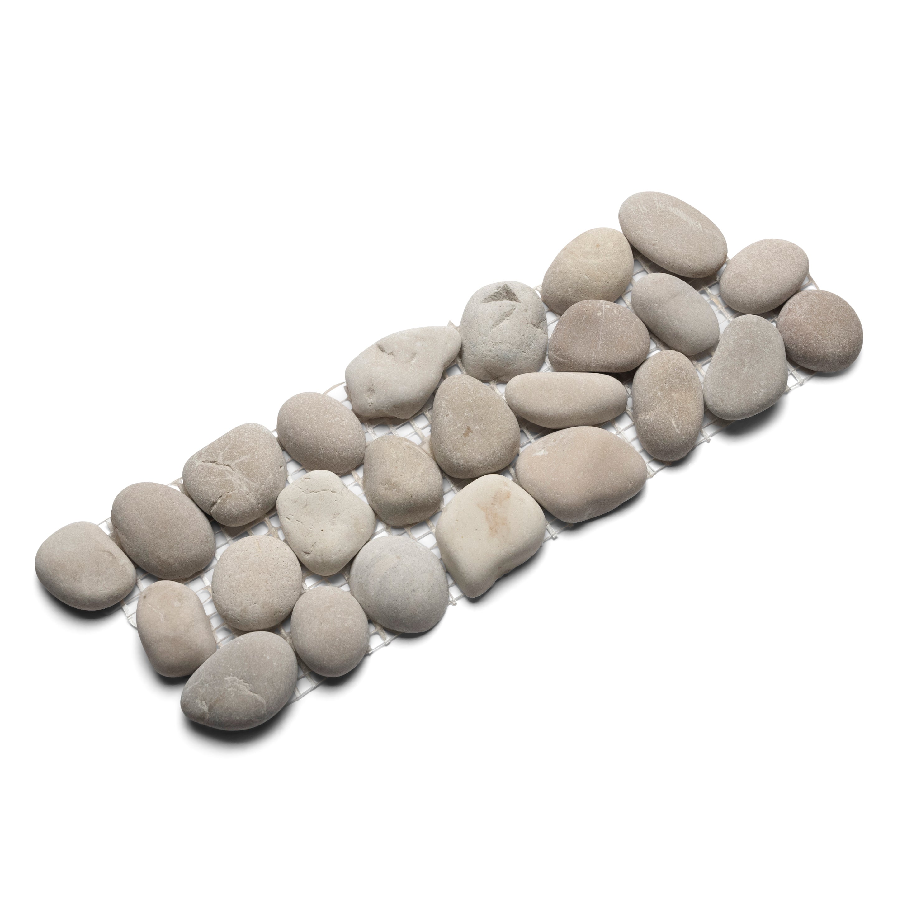 Java Tan Pebble Tile Border - Pebble Tile Shop