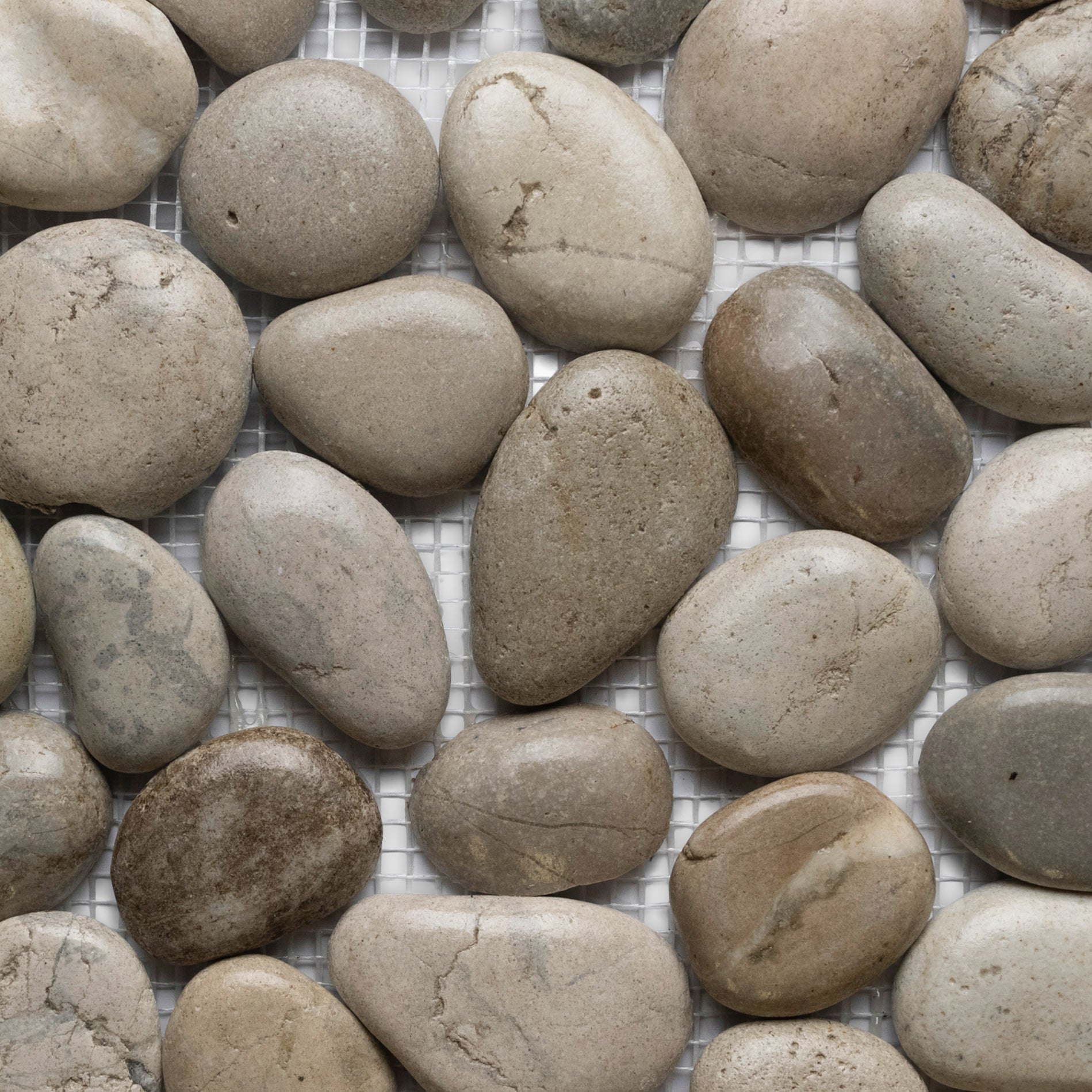 Glazed Bali Cloud Pebble Tile - Pebble Tile Shop