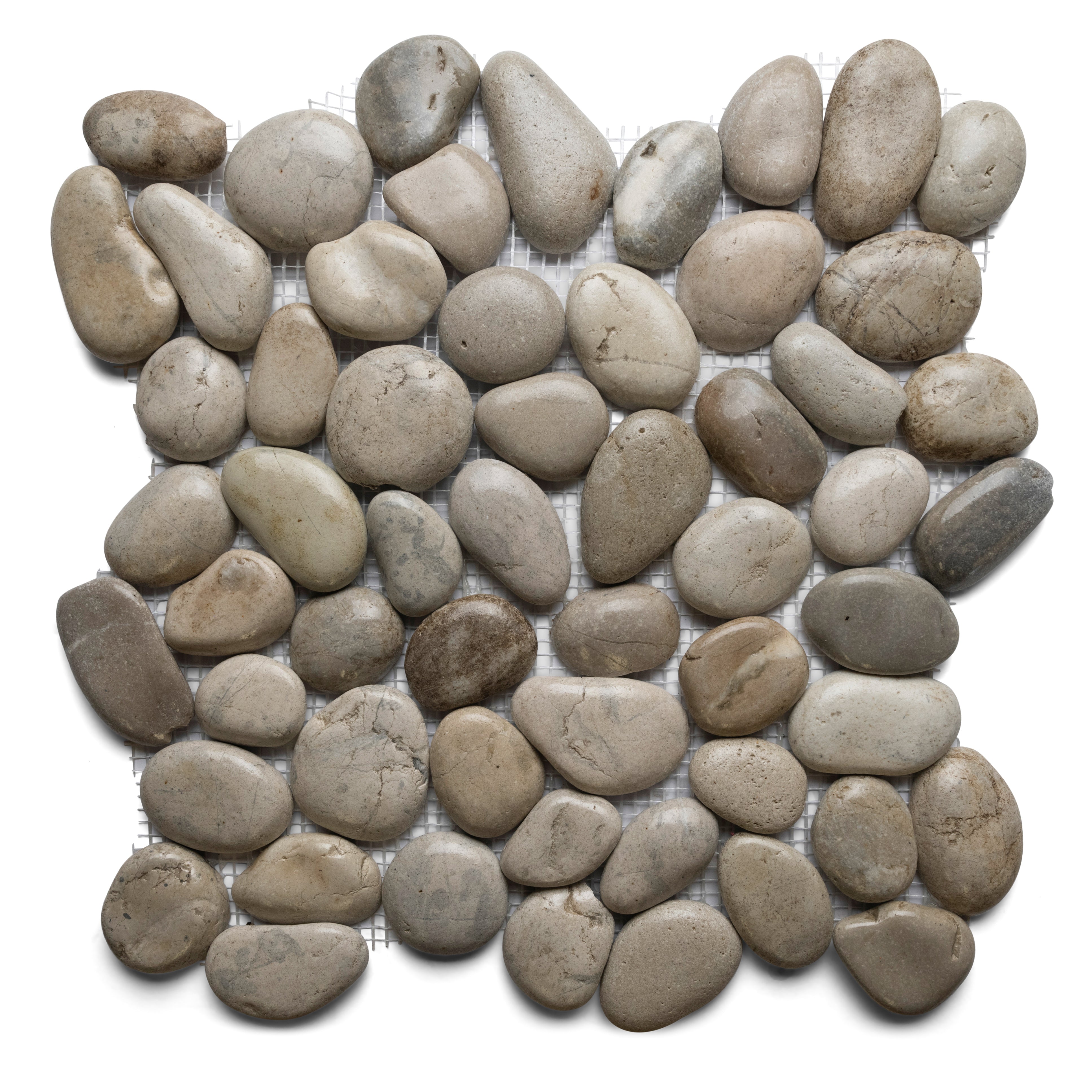 Glazed Bali Cloud Pebble Tile - Pebble Tile Shop