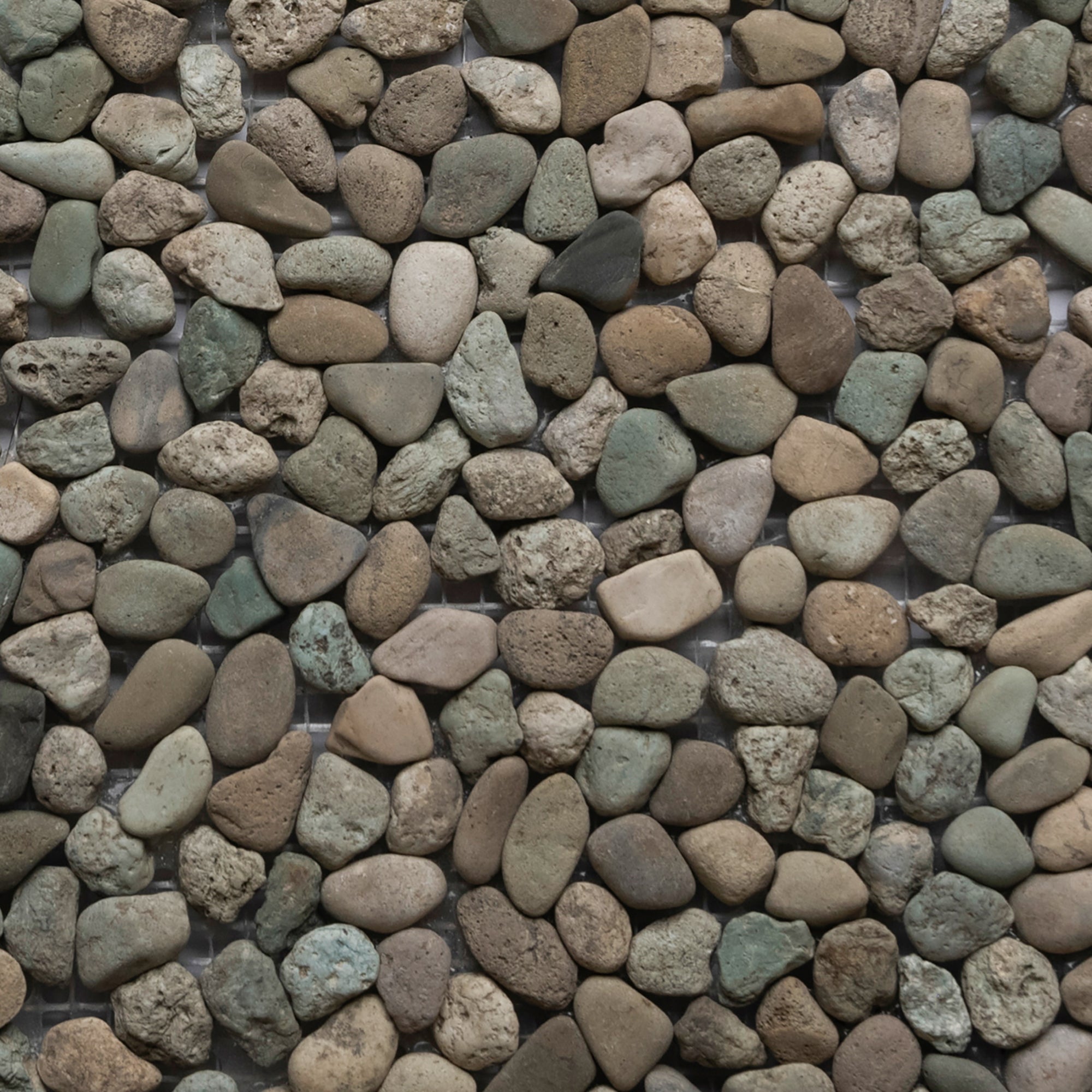 Mini Sea Green Pebble Tile - Pebble Tile Shop