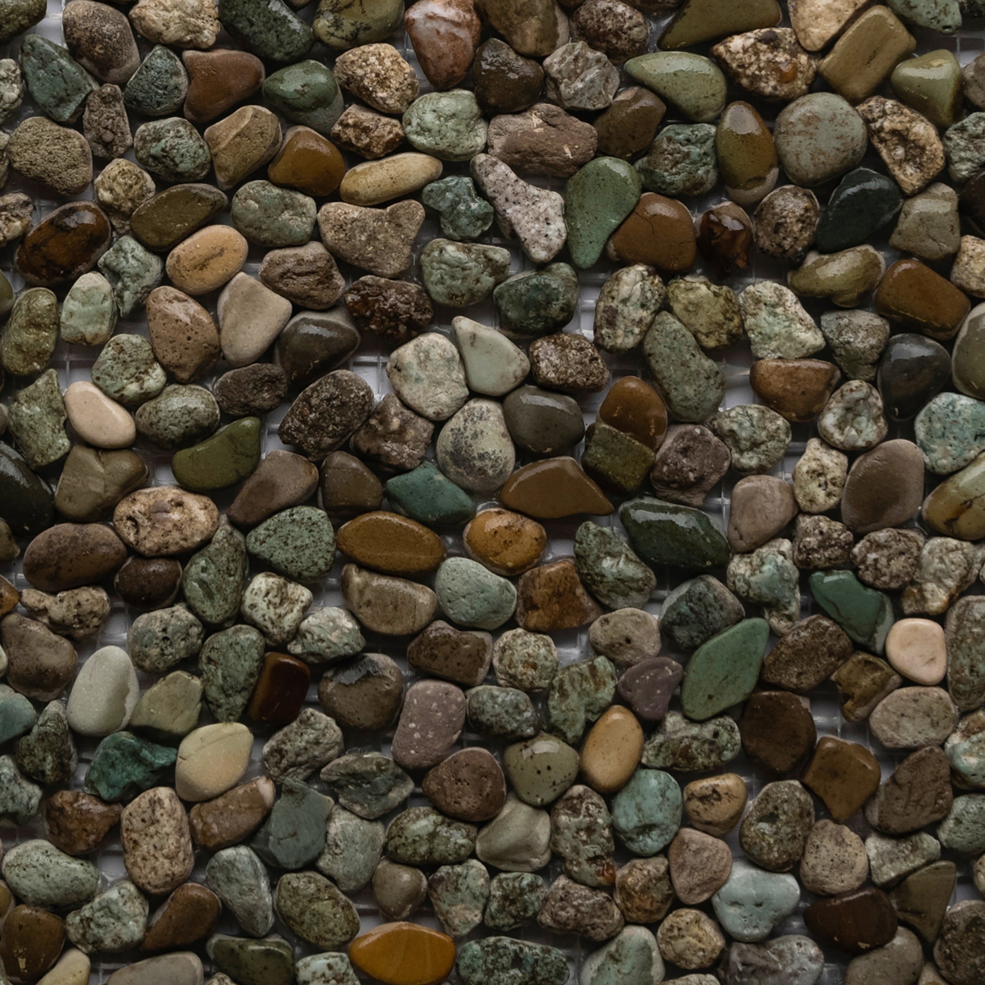 Mini Sea Green Pebble Tile - Pebble Tile Shop