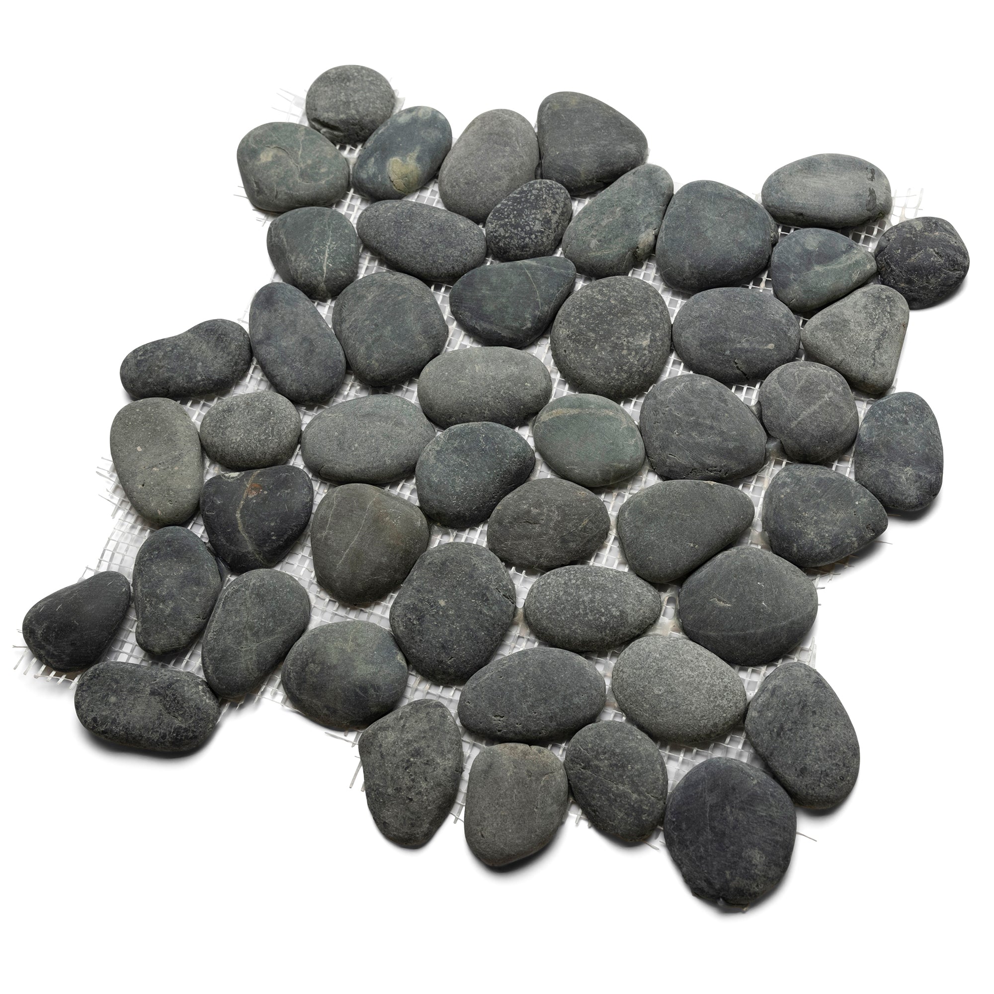 Charcoal Black Pebble Tile - Pebble Tile Shop