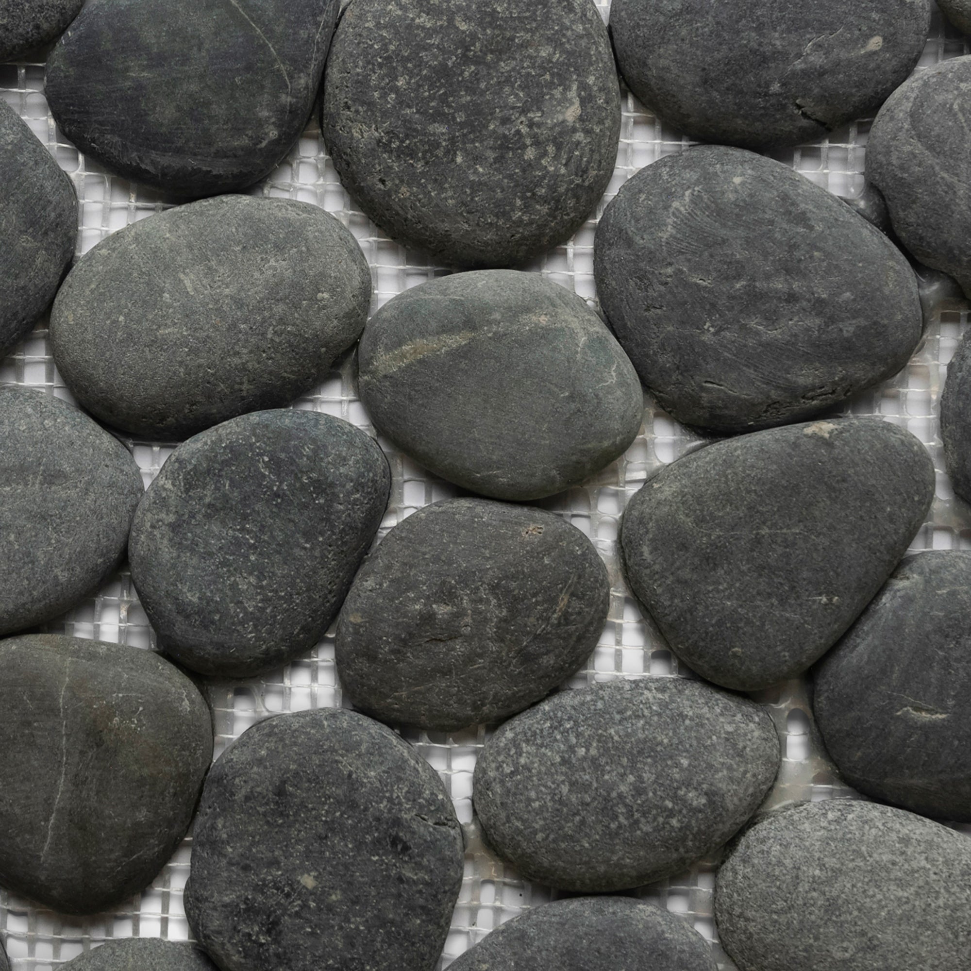 Charcoal Black Pebble Tile - Pebble Tile Shop