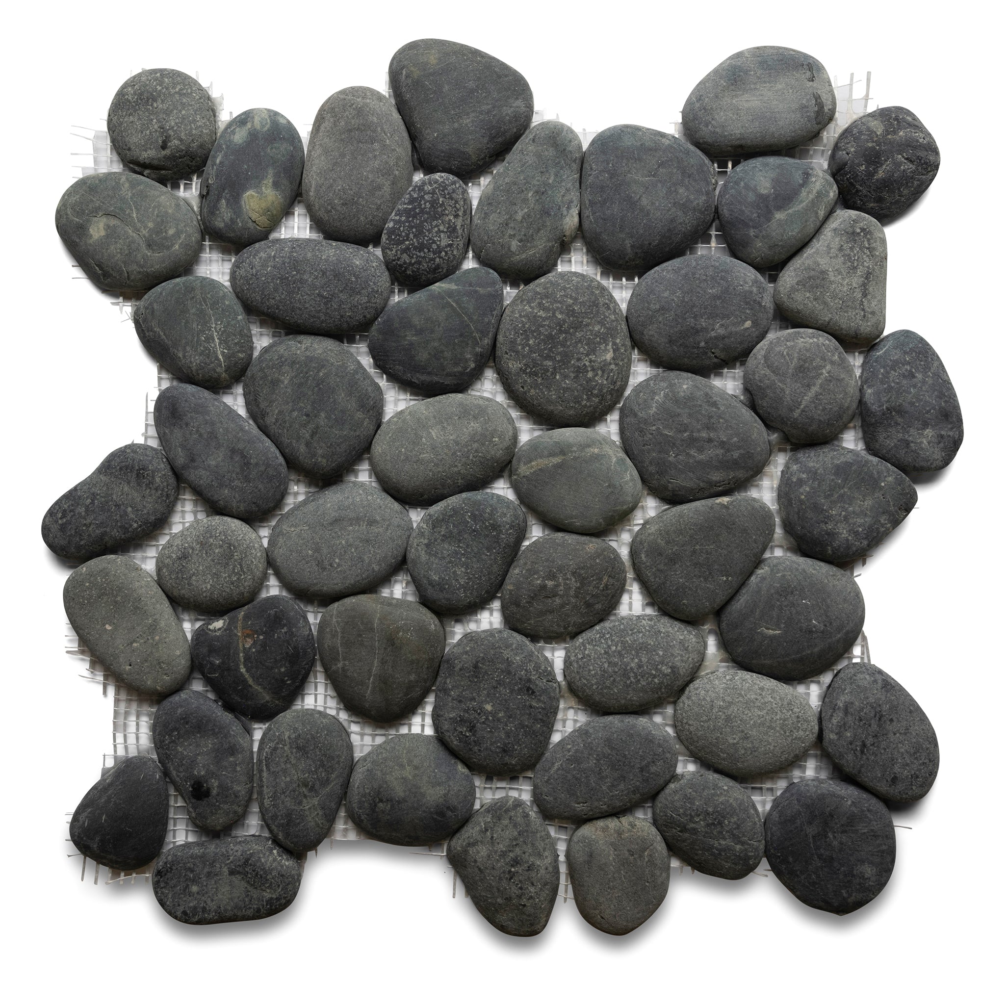 Charcoal Black Pebble Tile - Pebble Tile Shop