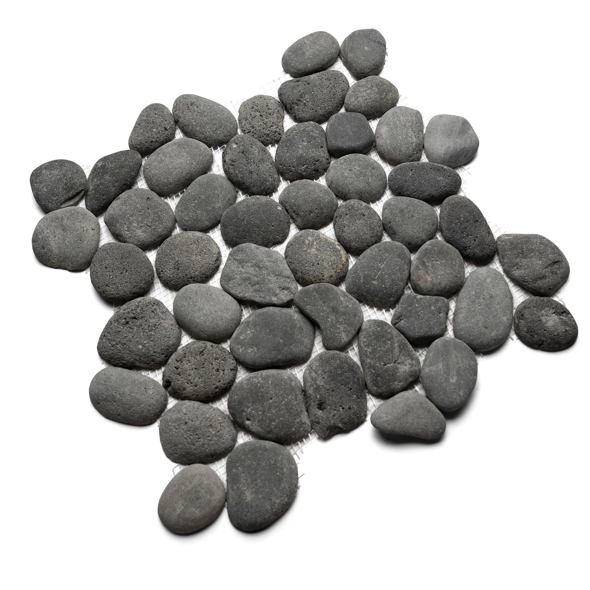 Island Grey Pebble TIle - Pebble Tile Shop