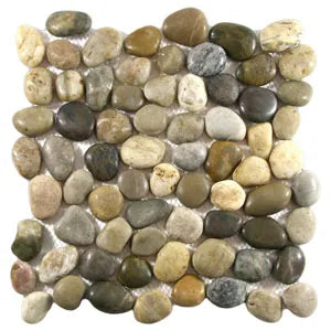 Polished Cobblestone Pebble Tile - Pebble Tile Shop