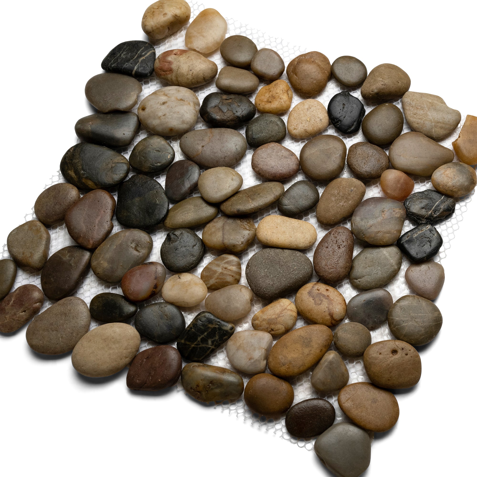 Polished Cobblestone Pebble Tile - Pebble Tile Shop