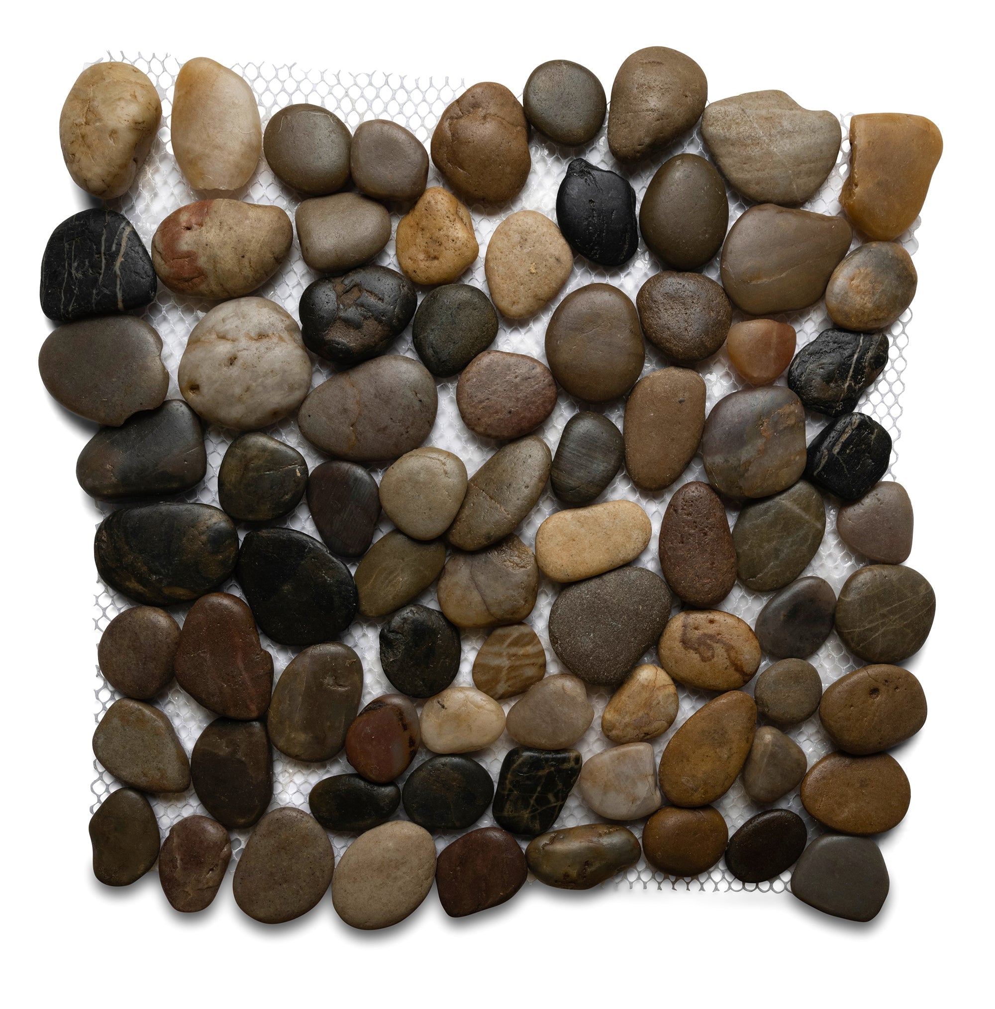 Polished Cobblestone Pebble Tile - Pebble Tile Shop