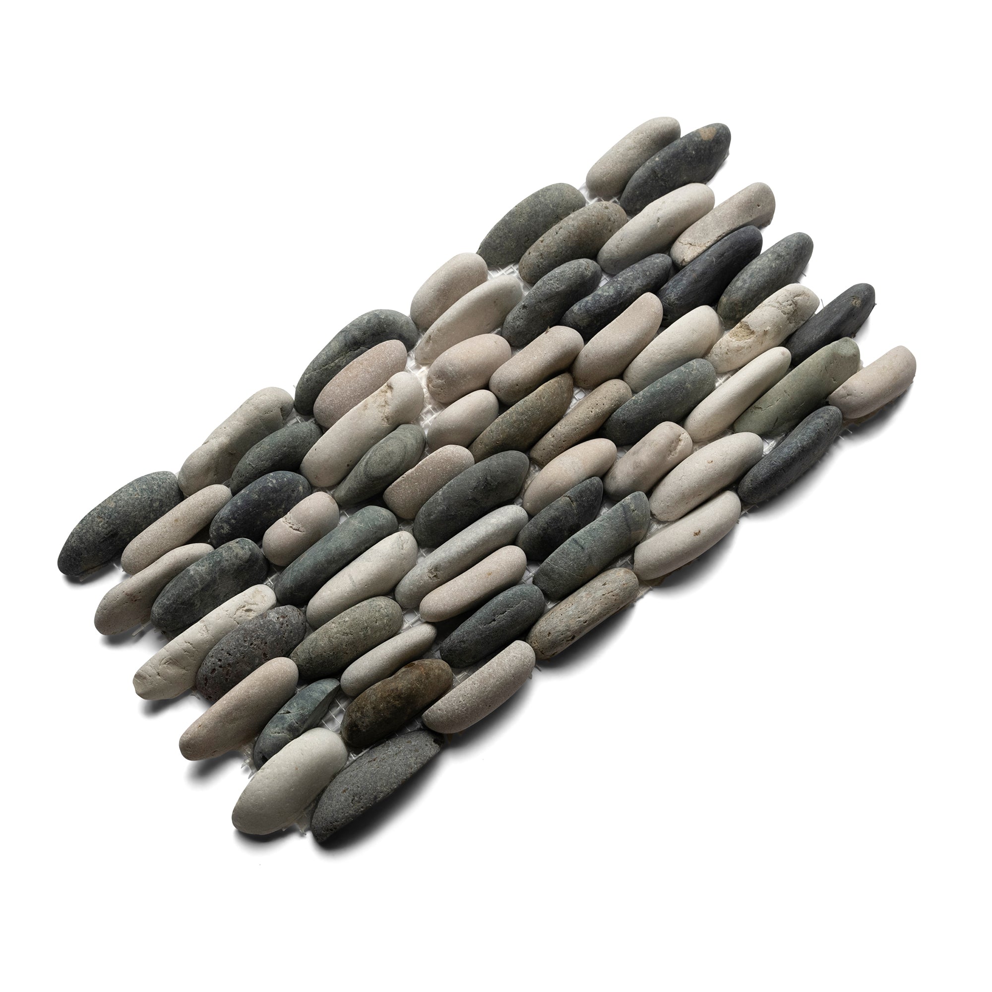 Mix 4C Standing Pebble - Pebble Tile Shop