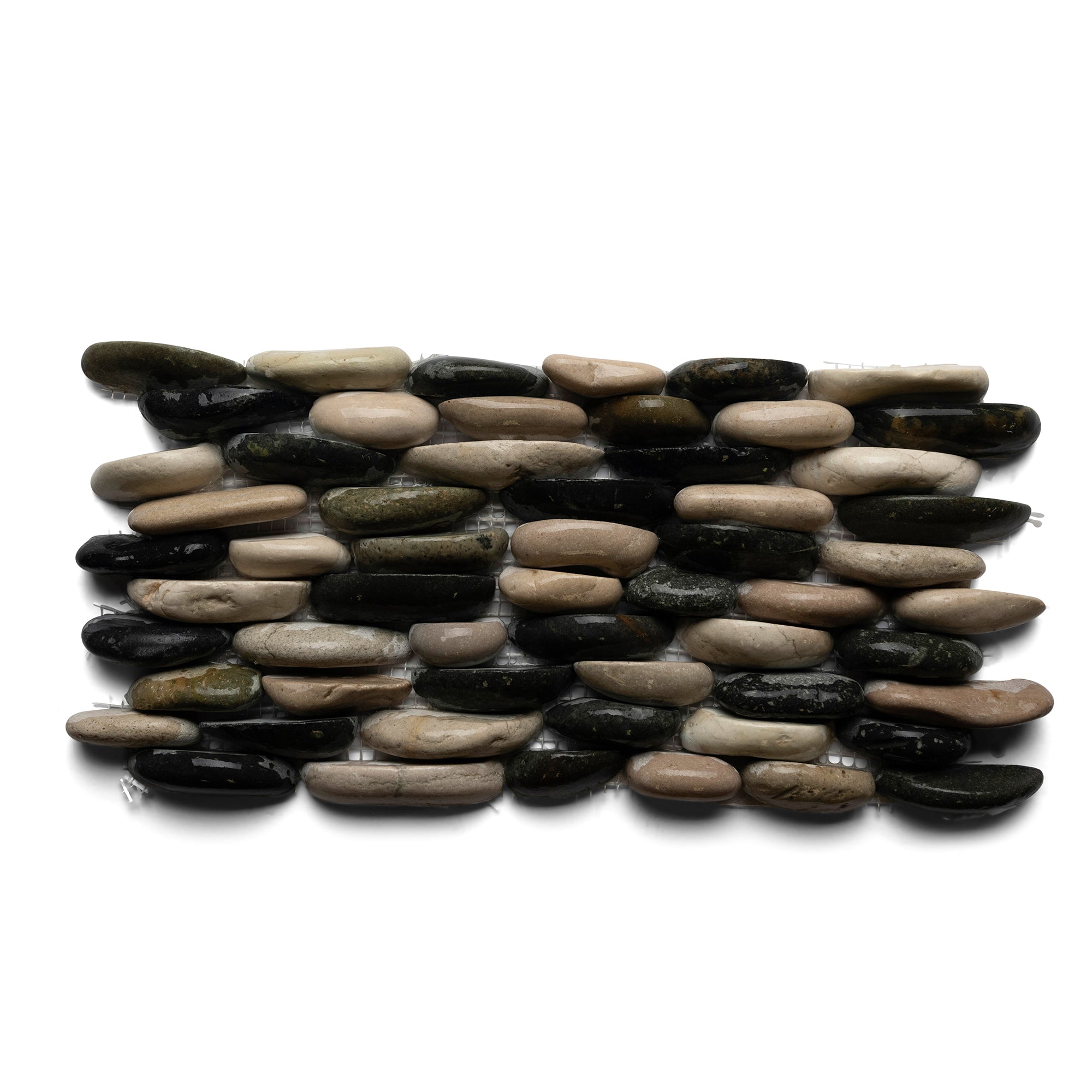 Mix 4C Standing Pebble - Pebble Tile Shop