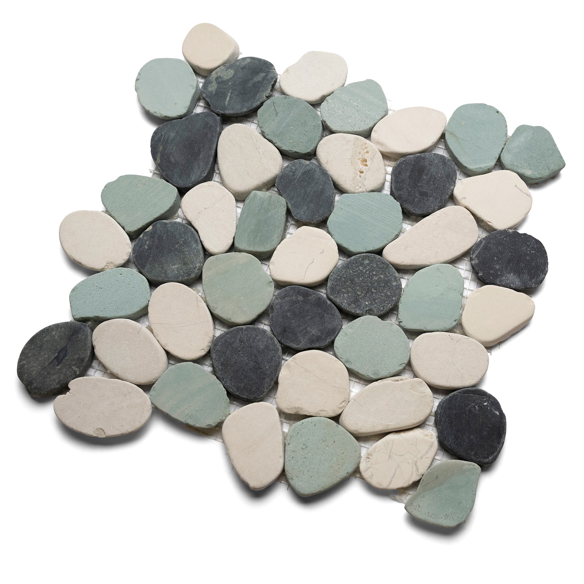 Sliced Bali Turtle Pebble Tile - Pebble Tile Shop