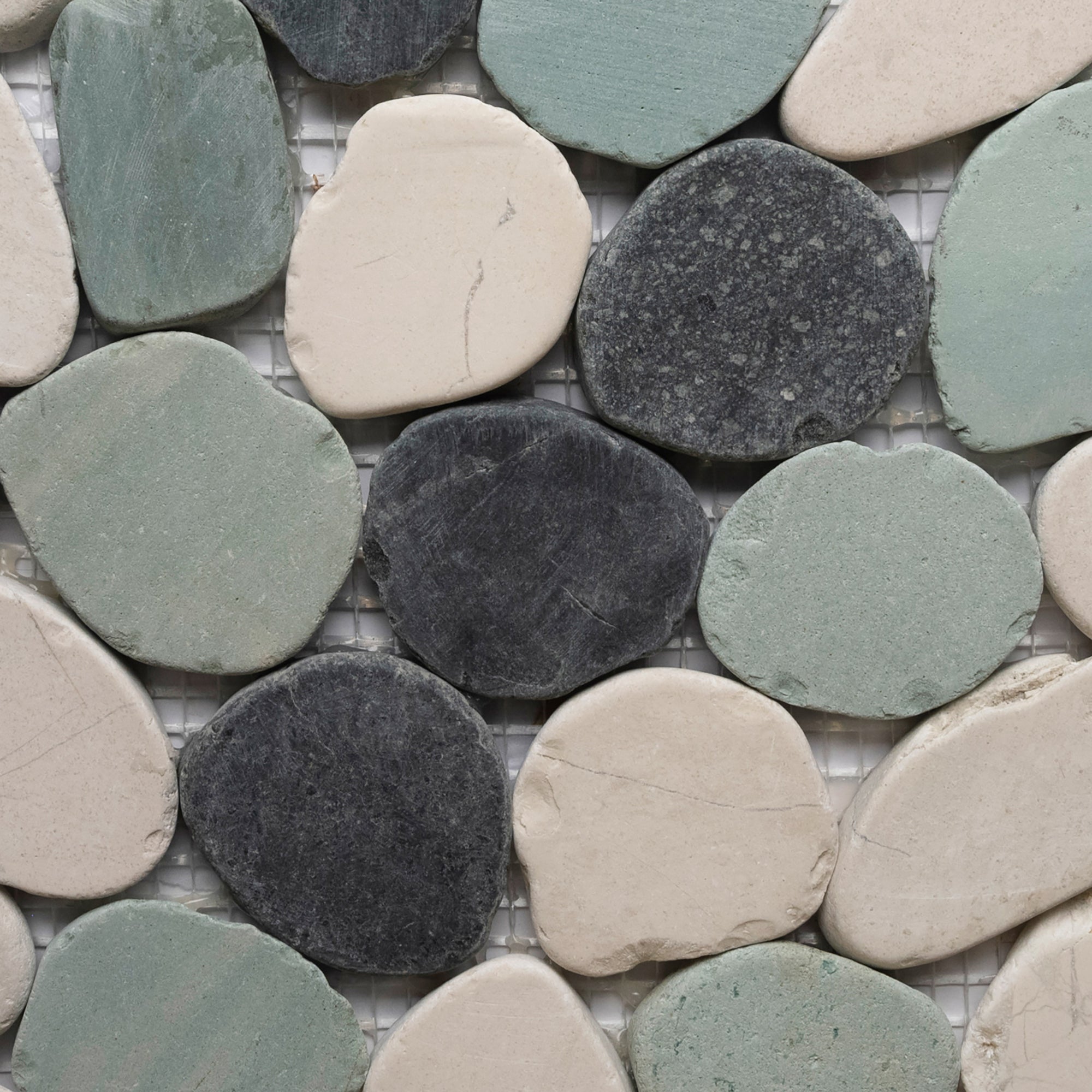 Sliced Bali Turtle Pebble Tile - Pebble Tile Shop