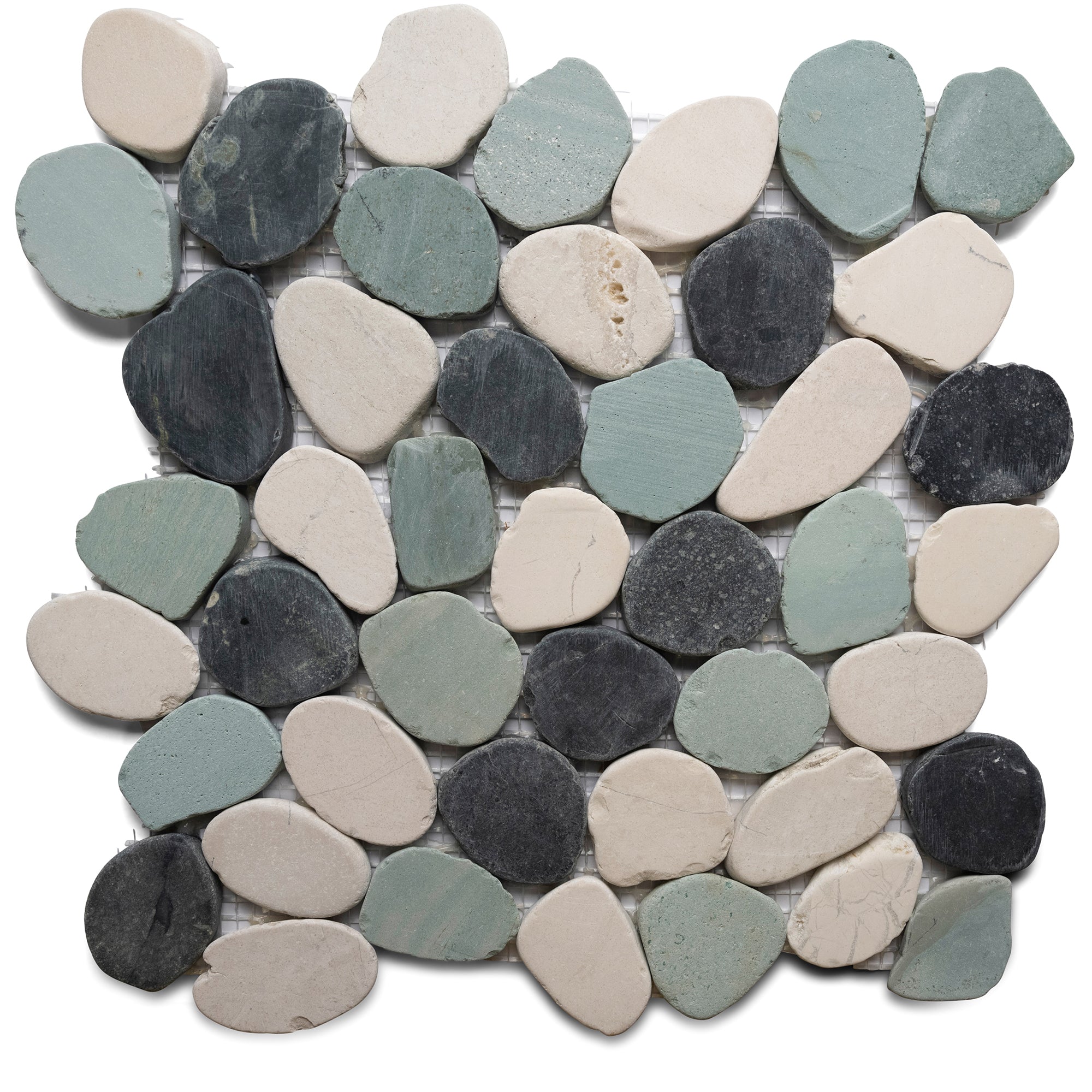 Sliced Bali Turtle Pebble Tile - Pebble Tile Shop