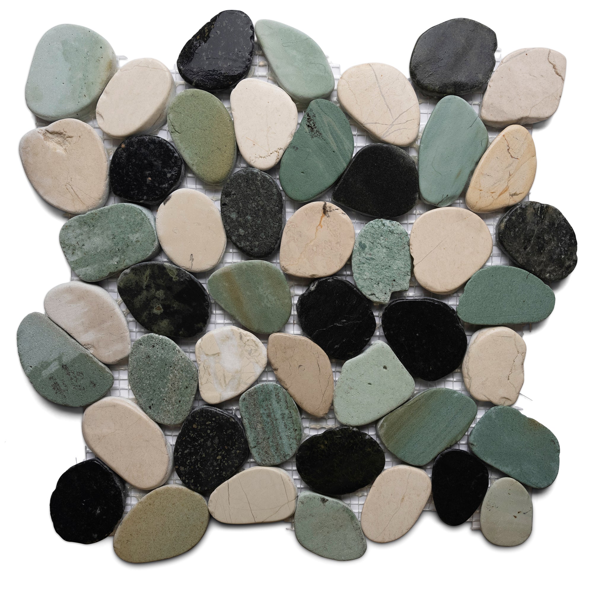 Sliced Bali Turtle Pebble Tile - Pebble Tile Shop