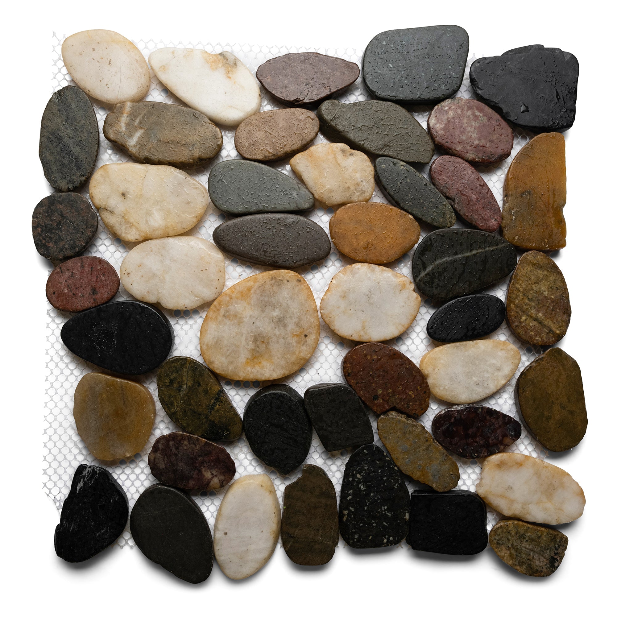 Sliced Cobblestone Pebble Tile - Pebble Tile Shop