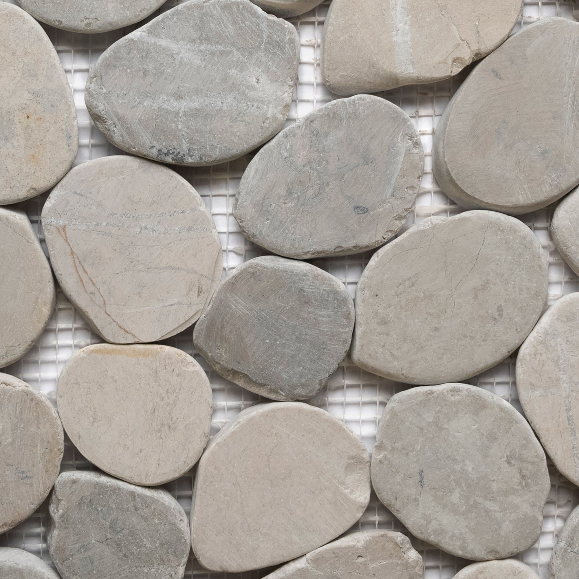 Sliced Bali Cloud Pebble Tile - Pebble Tile Shop